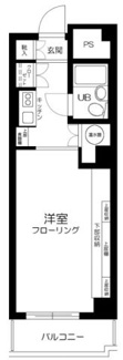 【間取り】 | 築地スカイレジテル | 間取りです。