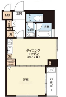 【間取り】 | デュオスカーラ田原町 | 間取りです。