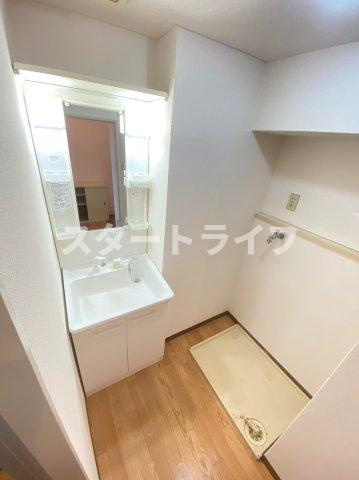 大阪市淀川区東三国３丁目の賃貸マンションの洗面所