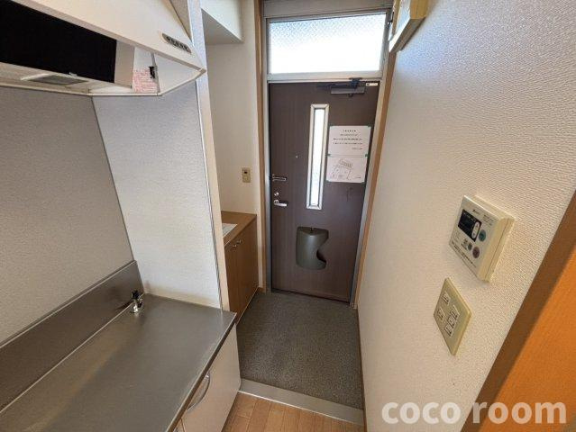 シャルマン　B棟の玄関