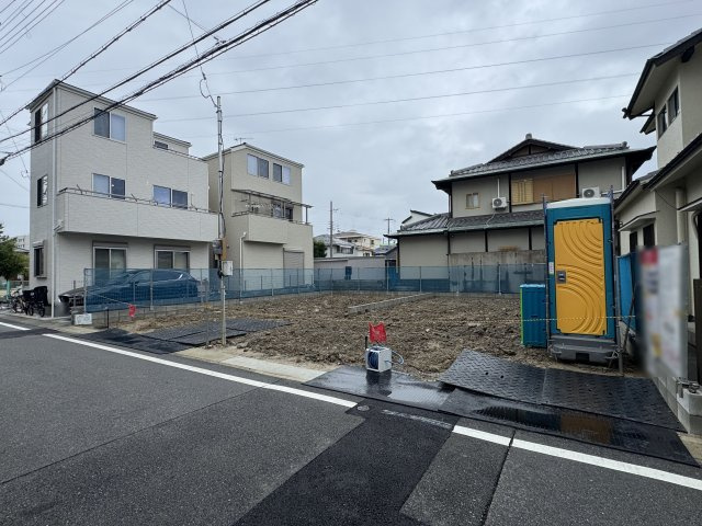 明石市大道町１丁目新築戸建１号棟の前面道路含む現地写真|2026年7月5日撮影