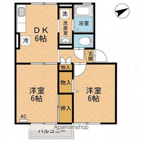 【間取り】 | セジュールパディントンⅡ