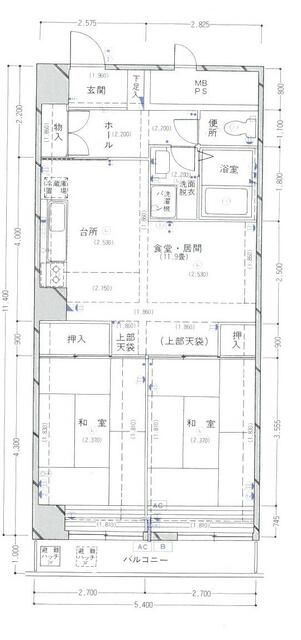 グランドール根岸の間取り