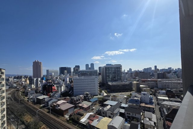 京橋グリーンハイツ　三号棟の展望