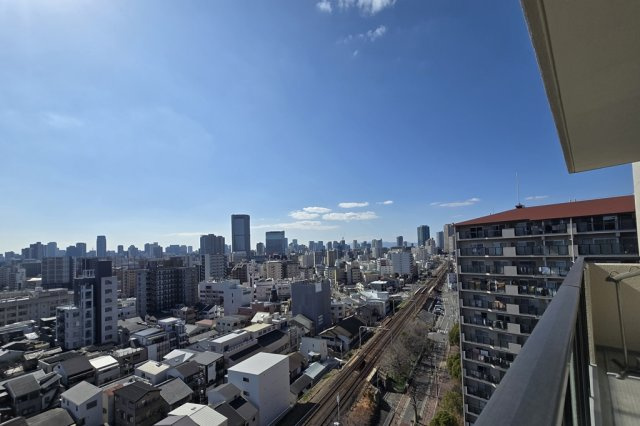 京橋グリーンハイツ　三号棟の展望
