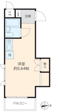 グリーンハウス西片の間取り