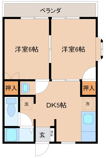 サンハイツⅢの間取り