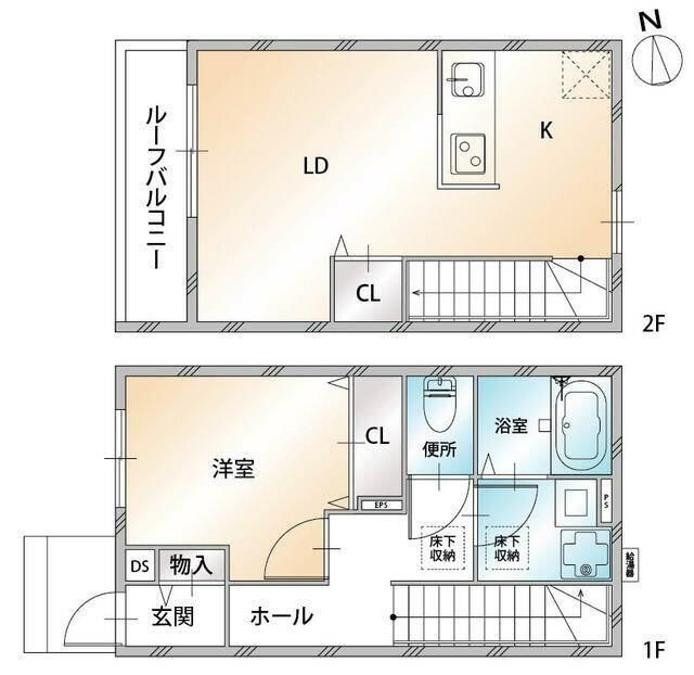 ソレイユ パティオの間取り