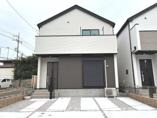 光が丘３丁目　新築戸建　2号棟の外観|1号棟・大容量WIC・全居室6帖以上