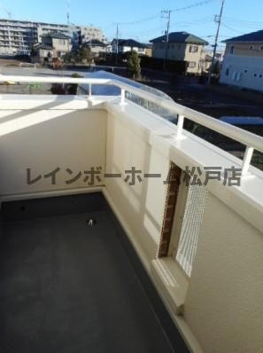 【仲介手数料：50％OFF】対象物件！のバルコニー