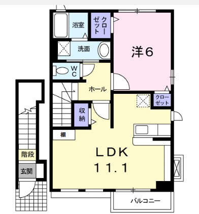 【仲介手数料：50％OFF】対象物件！の間取り