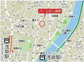 パーシモン浅草のその他|地図