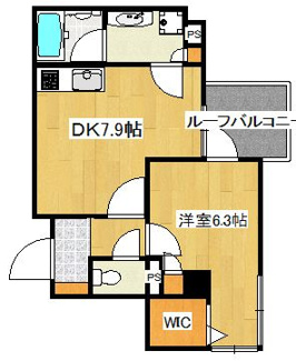【間取り】 | ルミアージュ登戸 | 間取りです。
