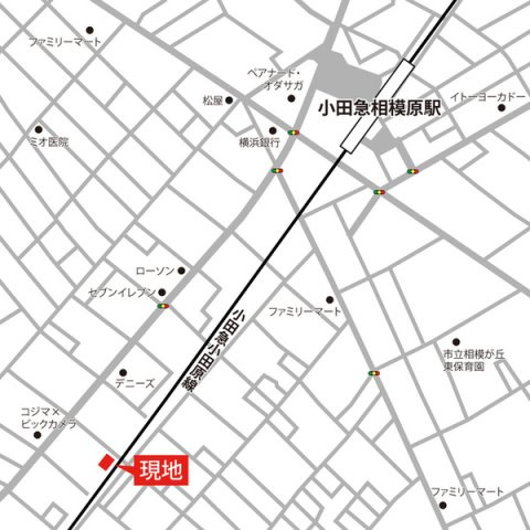 グレースレジデンスの地図