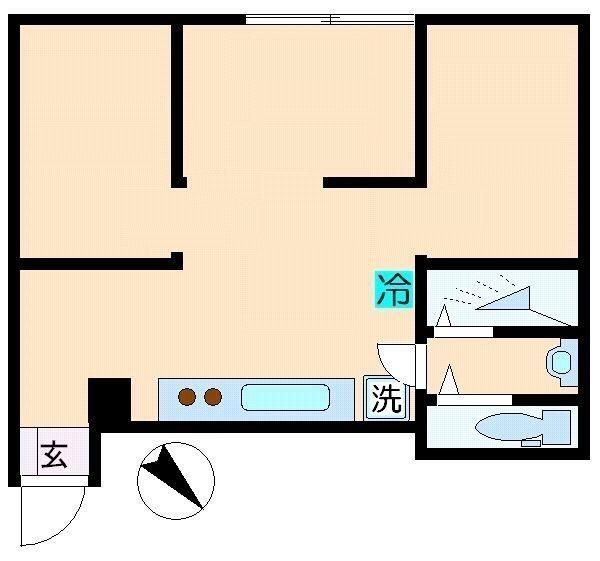 松下ビルの間取り