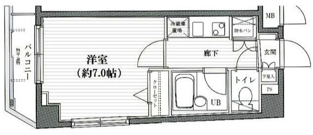 ガラ・シティ幡ヶ谷の間取り