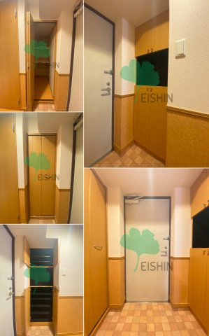 スカイシャトレ箱崎南の玄関|下駄箱もしっかりついてます！