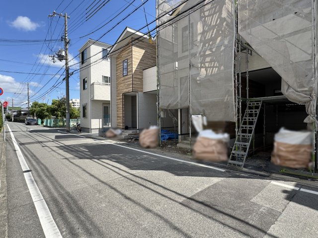 明石市大道町１丁目新築戸建２号棟の前面道路含む現地写真|2026年09月20日撮影