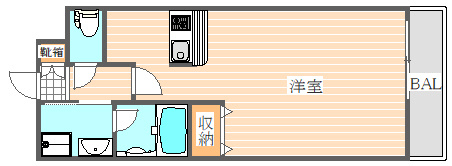 エンクレストベイサイド通りの間取り|使いやすい間取りです。