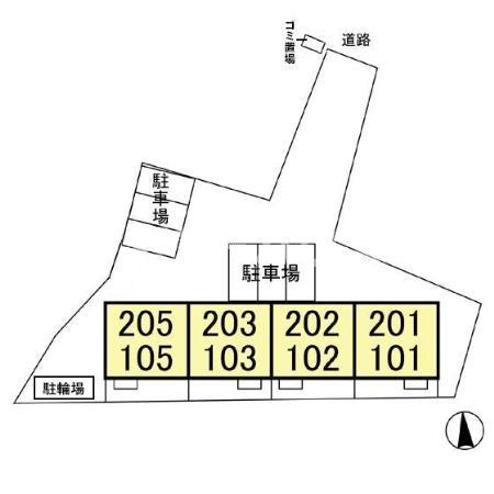アークＴＯＷＡの区画図