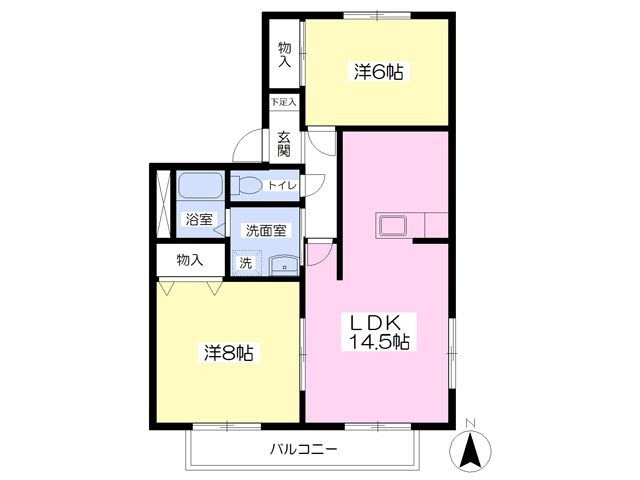 ムスカリの間取り