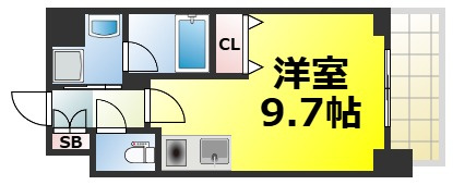 【間取り】 | KDXレジデンス難波南  仲介手数料無料