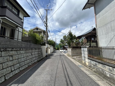 【前面道路含む現地写真】 | 比叡平１丁目