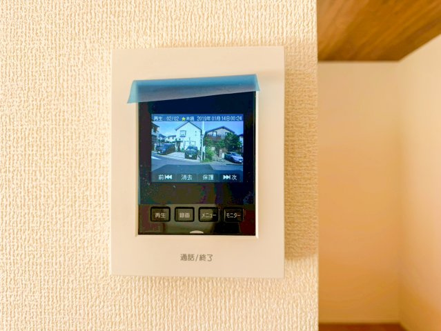 加賀原1丁目　5号棟の防犯設備