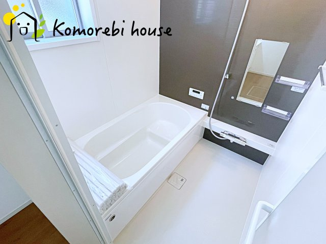 上尾市原市　3期　新築一戸建て　Re・Terrechez　01の浴室|きれいなお風呂です