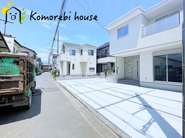 上尾市原市　3期　新築一戸建て　Re・Terrechez　01の前面道路含む現地写真|前面道路含む現地写真です