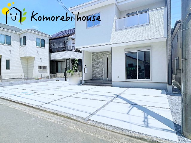 上尾市原市　3期　新築一戸建て　Re・Terrechez　01の駐車場|カースペースがあります