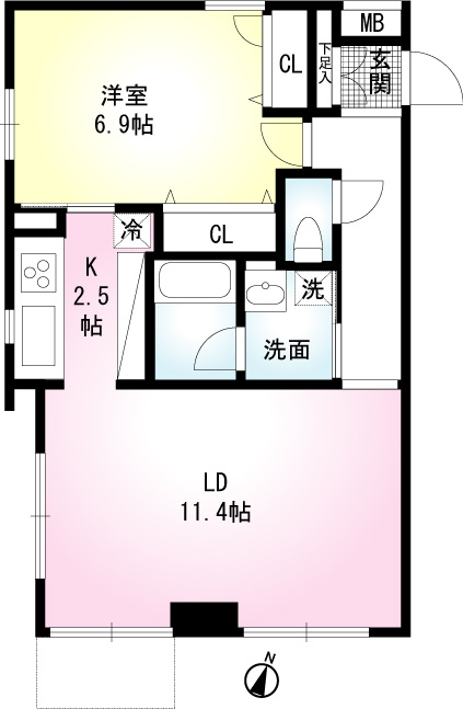 COMFORT（コンフォート）の間取り