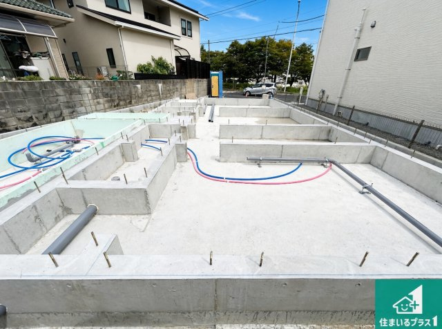 堺市南区庭代台　第3期　新築一戸建ての外観|現在の進捗状況です！順調に作業進行中、完成が待ち遠しいです！詳細の間取り等、お気軽にお問い合わせください！