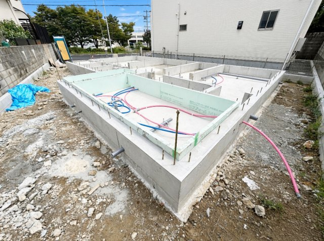 堺市南区庭代台　第3期　新築一戸建ての外観|現在建築中！落ち着いた街並みで新生活を始めることが出来そう！周辺の物件も併せてご紹介させて頂きます！