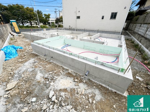 ◆堺市南区庭代台　第3期　新築一戸建ての外観|現在建築中！落ち着いた街並みで新生活を始めることが出来そう！周辺の物件も併せてご紹介させて頂きます！