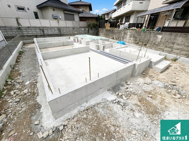 ◆堺市南区庭代台　第3期　新築一戸建ての外観|現在の進捗状況です！順調に作業進行中、完成が待ち遠しいです！詳細の間取り等、お気軽にお問い合わせください！