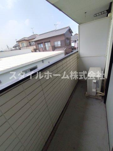 Mh-Arc市田のバルコニー|同建物内別部屋の写真です。