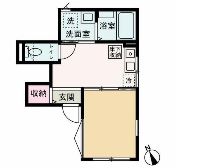 明和レジデンスの間取り