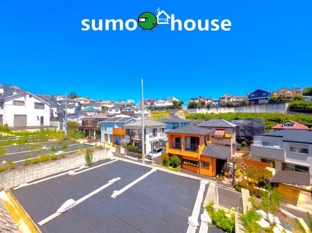 篠原町売地　1区画の前面道路含む現地写真|前面道路含む現地写真です