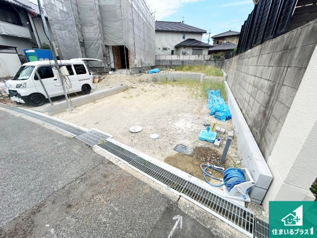 堺市南区庭代台　第3期　新築一戸建ての外観|周辺は落ち着いた街並みの住宅地！子育てがしやすい住環境です！まだ未完成ですが、現地でしかわからない事もございます。是非一度ご覧ください。