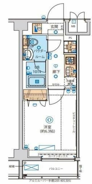 ＳＨＯＫＥＮ　Ｒｅｓｉｄｅｎｃｅ　横浜生麦１の間取り