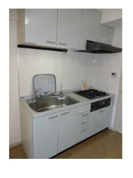 デュオスカーラ田原町のキッチン