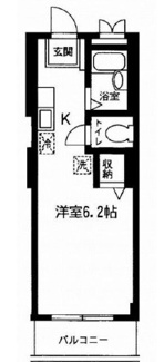 【間取り】 | ハイム大山  | 間取りです。
