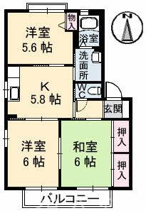ルエスト A棟の間取り