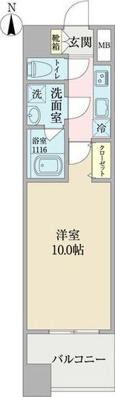 ヴィルクレア桜山の間取り