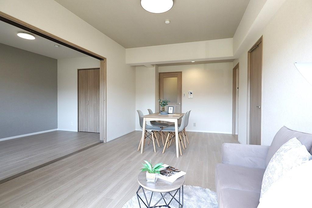  ライオンズマンション東花園の居間・リビング