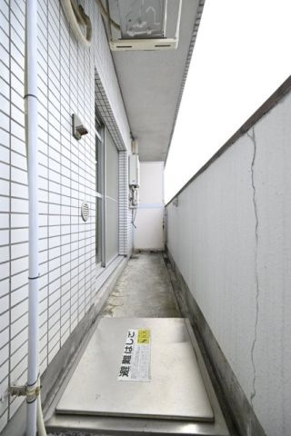 アローハイツ上北沢のバルコニー