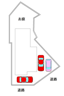 【区画図】 | 八木町八木東久保　一戸建