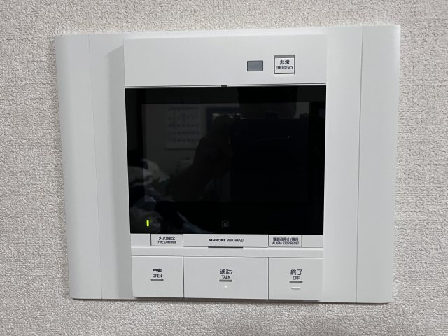 ヴィラセイユー稲川　静岡市駿河区稲川１丁目の防犯設備|安心・快適な暮らしを支える人気の設備、モニター付きインターホン付き。