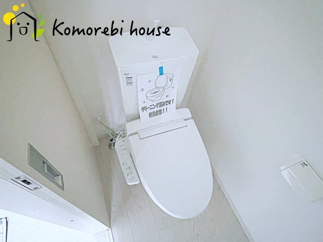 上尾市原市　3期　新築一戸建て　Re・Terrechez　02のトイレ|シンプルで使いやすいトイレです